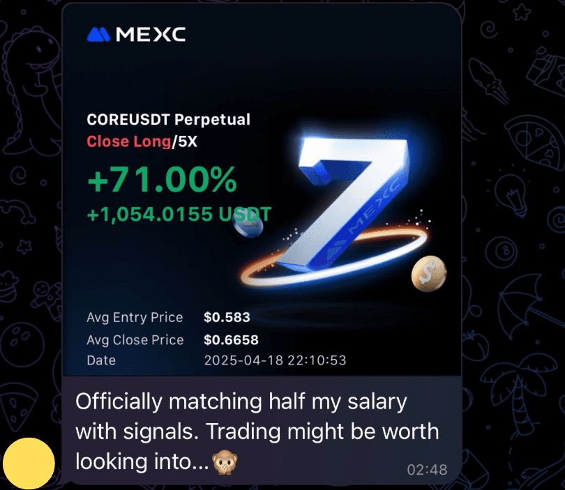 Telegram Showcase 2 - Vultra Trading